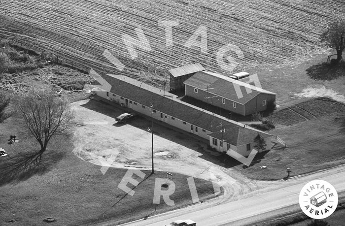 Whittemore Motel - 1982 Aerial (newer photo)